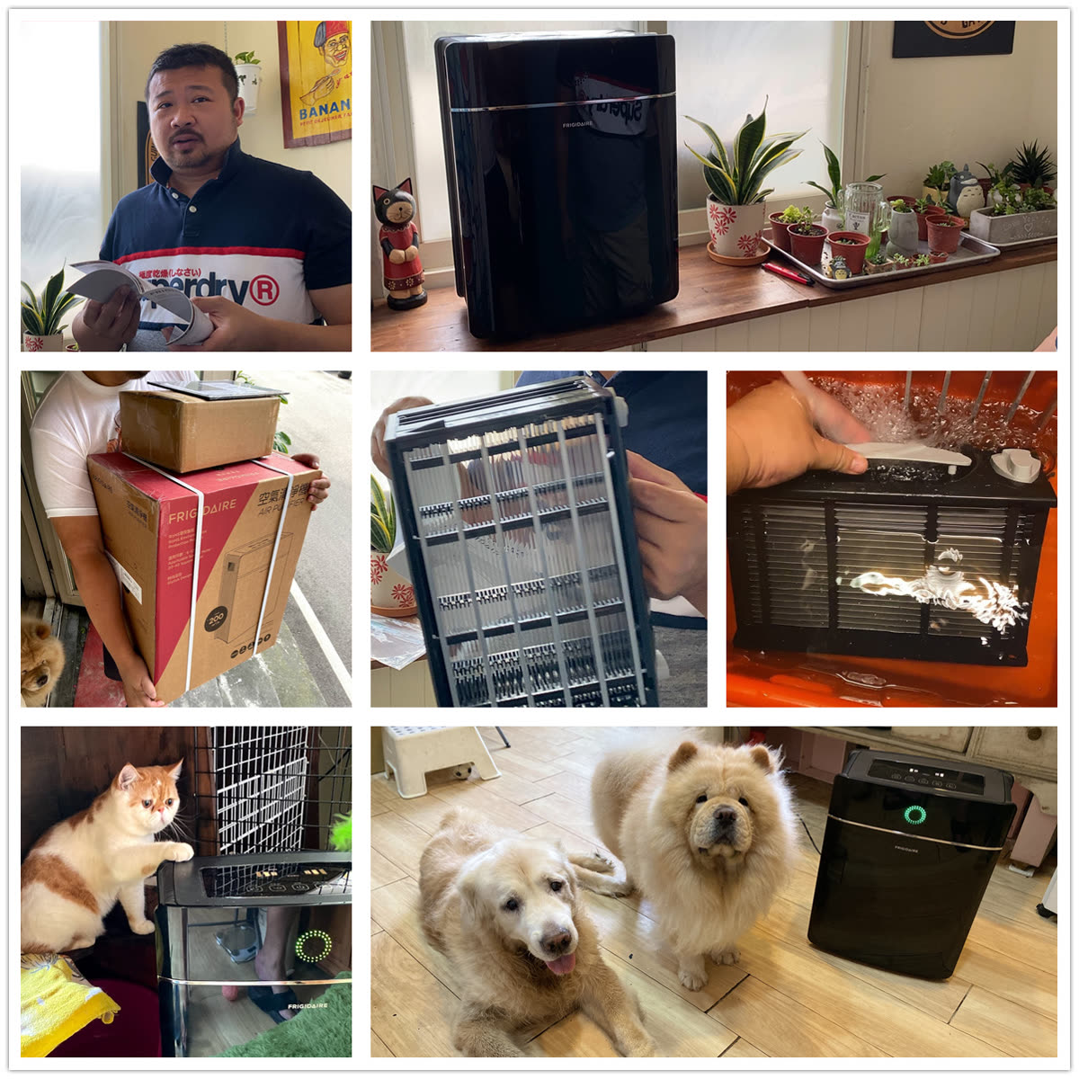 [開箱文] 美國富及第 FRIGIDAIRE 靜電集塵 智慧型清淨機推薦 7-10坪 CADR200 FAP-4205R